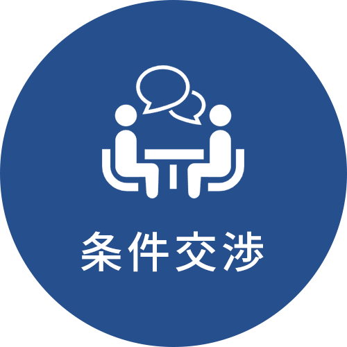 条件交渉アイコン